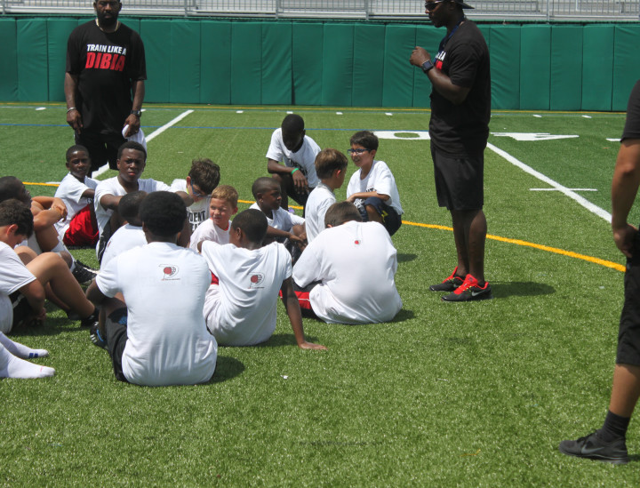2013 Dibia Football Camp with Desmond Howard